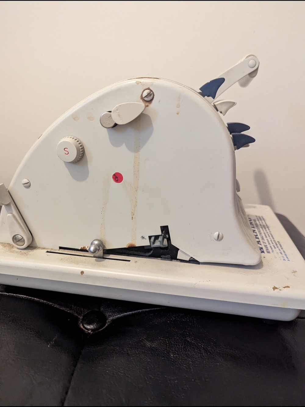 Vintage Paymaster Ribbon Writer Check Protector Machine - Picture 3 of 6